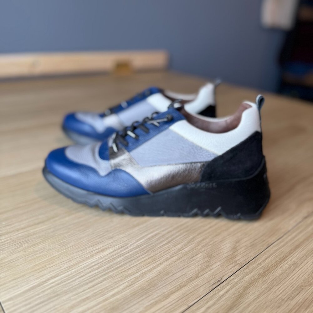 *SHOP CLOSING 4/26* Wonders Colorblock Platform Wedge Sneakers EU 40